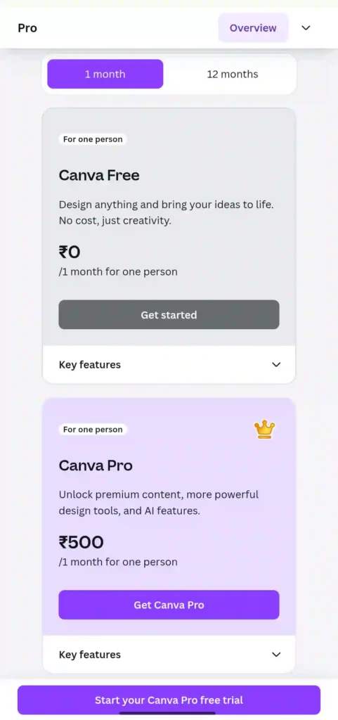 Canva pro plant